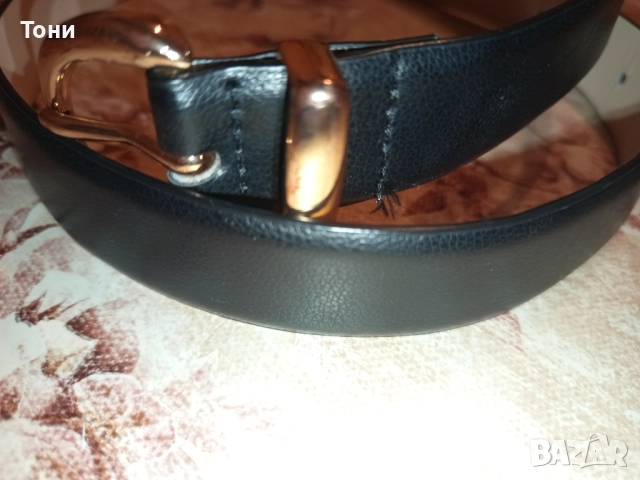 H&M Нов Дамски Кожен Колан S/95см, снимка 7 - Колани - 52675800