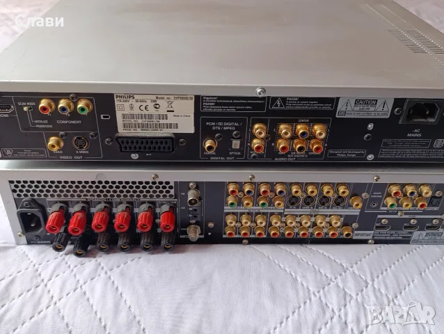 Аудио система Philips Cineos 9000 – Ресивър DFR9000 и SACD/DVD DVP9000S  , снимка 2 - Аудиосистеми - 55873663
