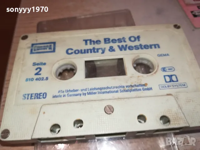 COUNTRY & WESTERN-ORIGINAL TAPE 2901251454, снимка 11 - Аудио касети - 48879214