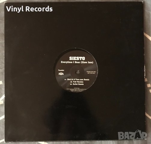 Siesto – Everytime I Hear (Slow Jam) Vinyl, 12", Promo