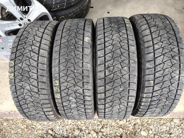 4бр.зимни гуми BRIDGESTONE 205 70 15 DOT18 цена за брой, снимка 2 - Гуми и джанти - 50046201