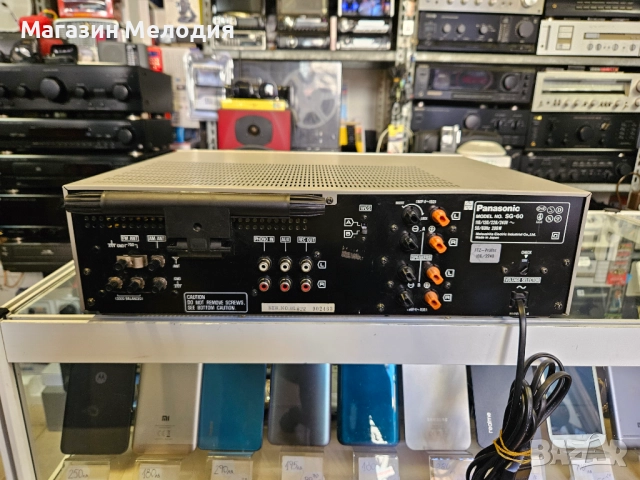 Винтидж ресийвър Panasonic SG-60 + касетен дек в едно. Hi-Fi Cassette Deck Receiver, снимка 13 - Ресийвъри, усилватели, смесителни пултове - 52387478