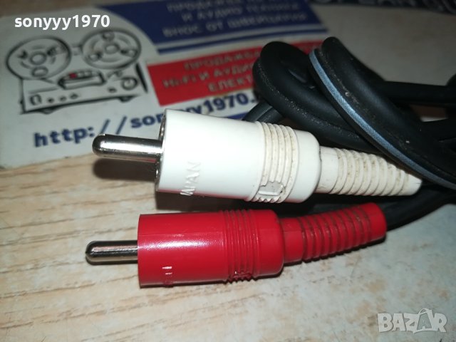 ЯПОНСКИ КАБЕЛ RCA-STEREO 95СМ 2607231231, снимка 3 - Други - 41663754
