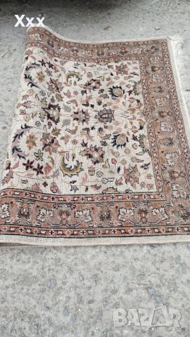 Ръчно тъкан вълнен Ирански килим., снимка 8 - Килими - 44340411