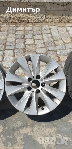 Оригинални лети джанти 17 цола за BMW 5та серия. , снимка 3 - Гуми и джанти - 50166731