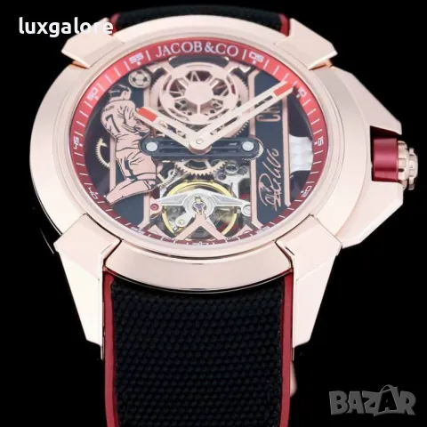 Mъжки часовник Epic X CR7 Jacob & Co. с автоматичен механизъм, снимка 3 - Мъжки - 47600659