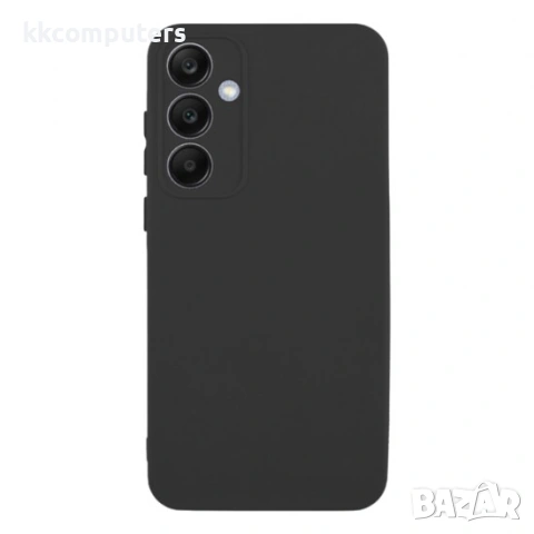 Силиконов кейс bSmart Silicone Soft Cover, За Galaxy S26, Черен и Протектор