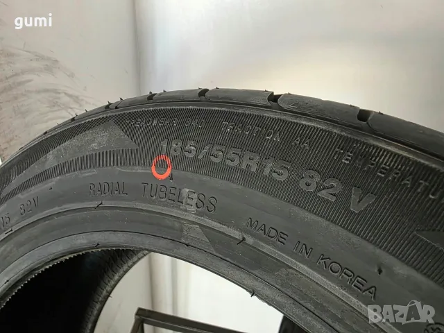 2бр летни гуми 185/55/15 KUMHO L06734 , снимка 4 - Гуми и джанти - 56338054
