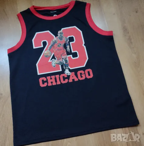 NBA / Chicago Bulls #23 Michael Jordan - детски баскетболен потник, снимка 11 - Детски тениски и потници - 47822239
