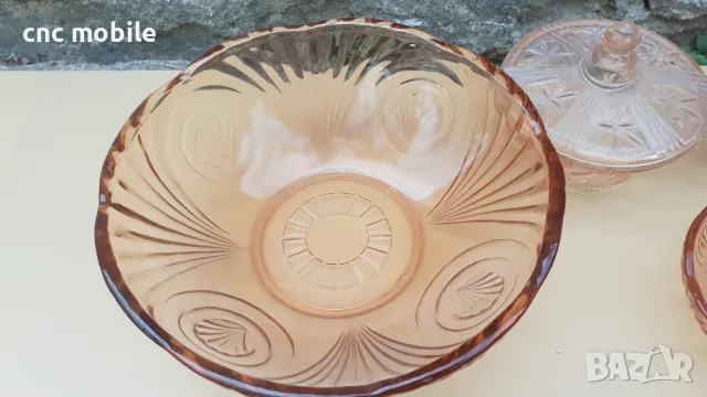 Сервиз цветно стъкло, снимка 3 - Сервизи - 47561483