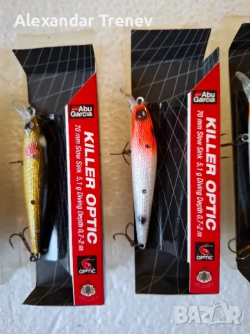 Воблери-Rebel,Bomber,Cotton cordell,Abu garcia, снимка 9 - Екипировка - 49072741