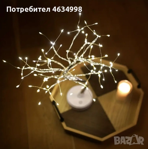 Декоративно LED светещо дърво, снимка 3 - Лед осветление - 52235192