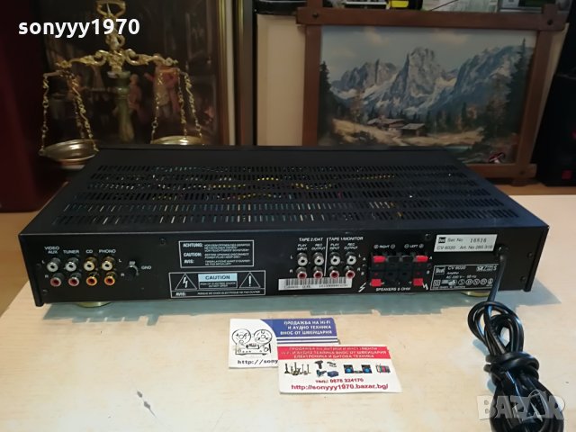 DUAL CV6020 STUDIO CONCEPT AMPLI-WEST GERMANY 1108211205, снимка 8 - Ресийвъри, усилватели, смесителни пултове - 33785301