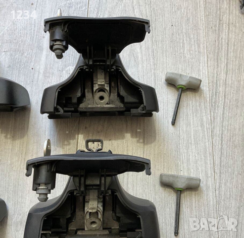 Захвати Thule 754 за багажник греди за автомобил rapid system Footpack, снимка 5 - Аксесоари и консумативи - 44605355