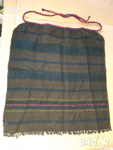 Автентична тъкана вълнена престилка , носия, снимка 1
