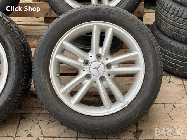 5х112 16 Цола Джанти Mercedes Ц Class w203 C Class 5x112, снимка 3 - Гуми и джанти - 53498915