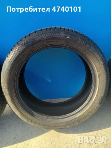 Спорт пакет две гуми 235/50/19 и две гуми 255/45/19 Continental зимни, снимка 3 - Гуми и джанти - 53599448