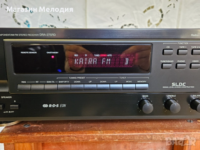 Ресийвър DENON DRA-275RD  В отлично техническо и визуално състояние., снимка 4 - Ресийвъри, усилватели, смесителни пултове - 46259920