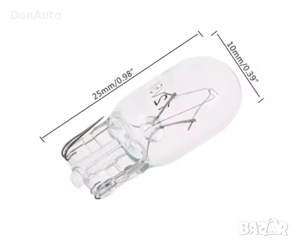 W5W крушка, снимка 2 - Аксесоари и консумативи - 51229517