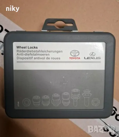 НОВИ оригинални секретни болтове за TOYOTA LEXUS ТОЙОТА ЛЕКСУС PW45600025