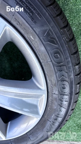 Джанта 5/100/17 Subaru 215/55/17 Yokohama, снимка 4 - Гуми и джанти - 51167203