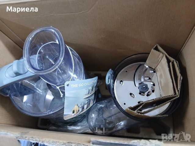 Кухненски робот Kenwood FDP22.130GY, 650 W, 1,3 л, син, снимка 12 - Кухненски роботи - 53426167