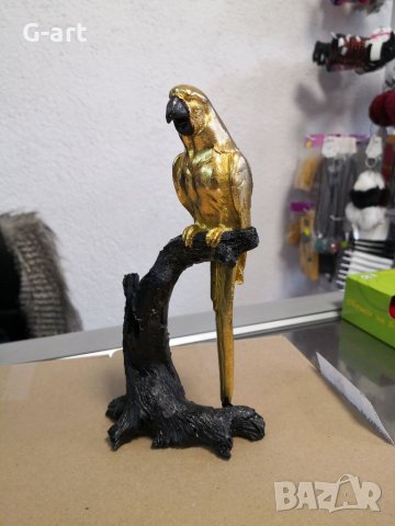 Статуетка папагал, снимка 2 - Статуетки - 39112602