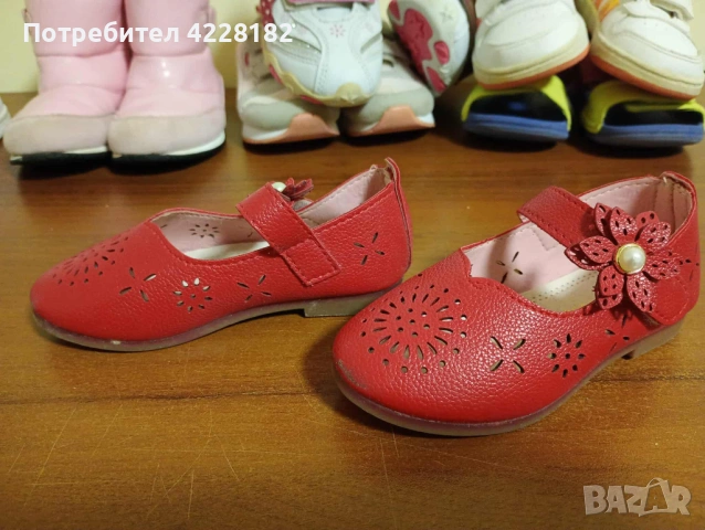 Детски червен обувка, снимка 2 - Детски обувки - 53309675
