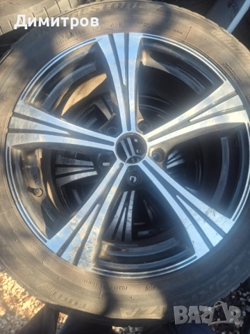4 алуминиеви джанти DENZEL 17", 5X112 с гуми 215/55R17, снимка 2 - Гуми и джанти - 53256920