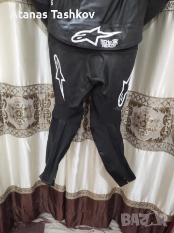 Alpinestars EU56 кожен екип от 2 части, снимка 5 - Спортни дрехи, екипи - 52821183