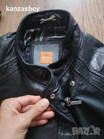 hugo boss orange - дамско кожено яке ОВЧА КОЖА С, снимка 5 - Якета - 56105952