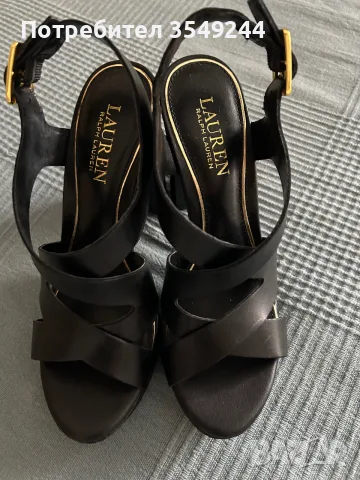Обувки Ralph Lauren 37, снимка 3 - Дамски обувки на ток - 55940775
