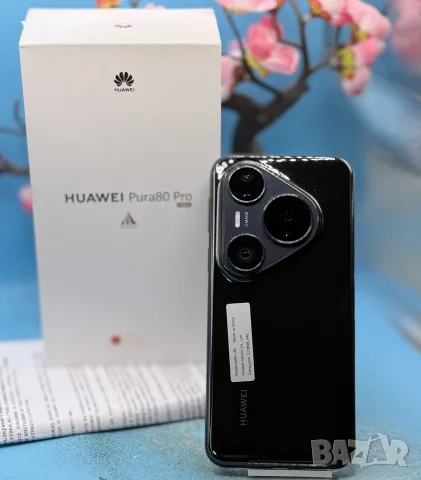 ГАРАНЦИОНЕН!!! Huawei Pura 80 Pro, 512GB, 12GB RAM, Black, снимка 3 - Huawei - 56008674