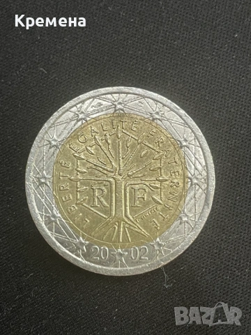2 евро 2002 Liberte 