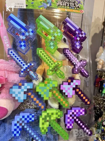 Комплект 12 броя оръжия Майнкрафт, Minecraft weapons