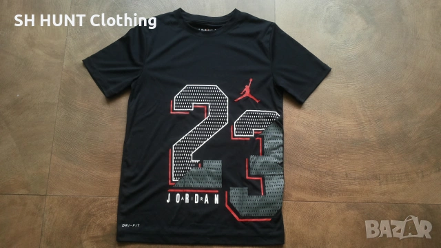 AIR JORDAN Kids T-Shirt Размер 12-13 г / 147-163 см детска тениска 23-66