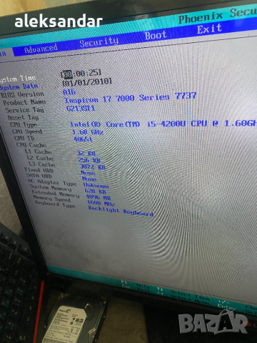 Intel Core i5 4th Gen 4210U (1.70GHz), снимка 1 - Части за лаптопи - 44924457