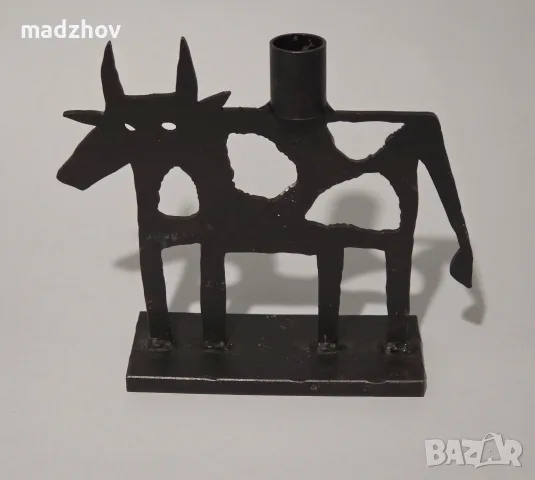 Ръчно изработен свещник 