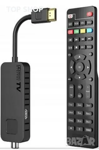 Декодер Тунер TV Hd Dvb-t2, снимка 6 - Приемници и антени - 48747730