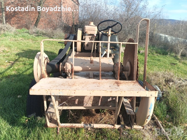 Самоходен индустриален циркуляр за дърва 