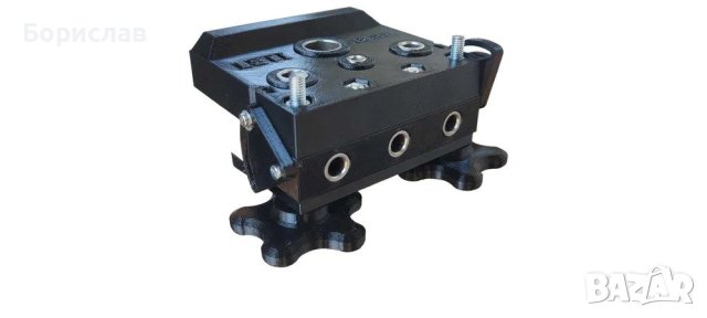 Шаблон за пробиване минификс с метални втулки, стяга и ограничители