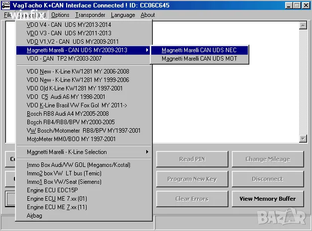 VAG Tacho V5.0 K+CAN , снимка 3 - Аксесоари и консумативи - 47362922