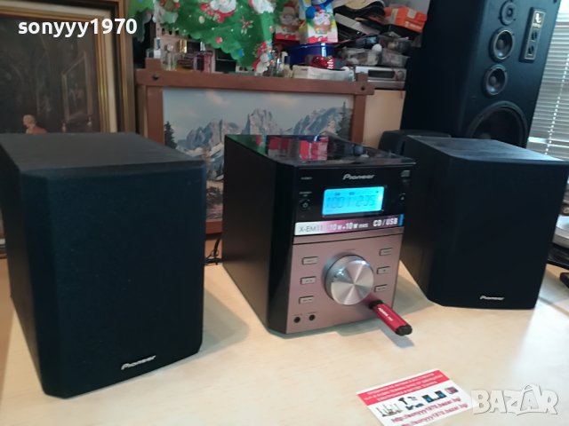 PIONEER CD USB AUX RECEIVER+SPEAKERS-GERMANY 0404221241, снимка 2 - Аудиосистеми - 36338281