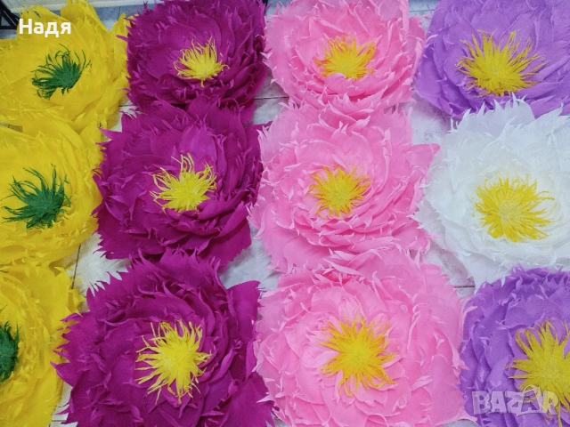 Цветя за арка, фотосесия подарък, снимка 4 - Изкуствени цветя - 53756551