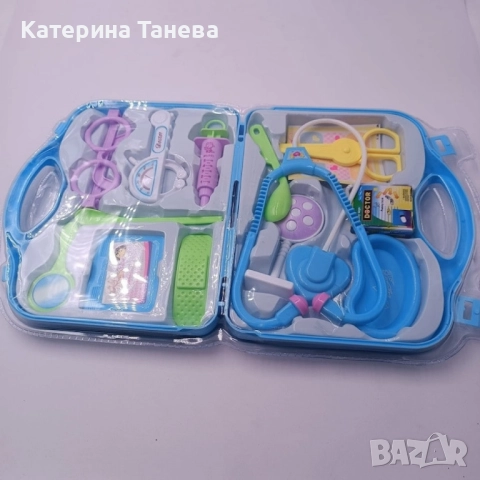 Детски медицински комплект за игра – с куфарче и реалистични аксесоари, снимка 2 - Образователни игри - 50886631