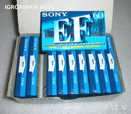Аудио касети Audio tape Sony Сони type 1 Normal Type 2 Chrome, снимка 2 - Аудиосистеми - 52633252