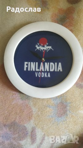 стенен часовник vodka Finlandia , снимка 2 - Стенни часовници - 40784150