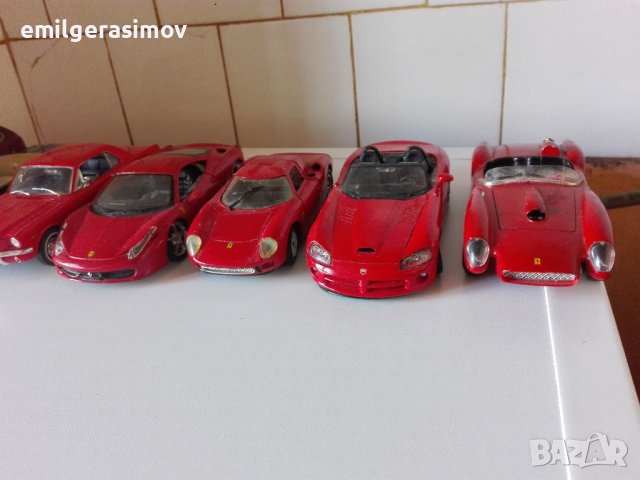 Метални колички , мащаб 1:24., снимка 4 - Колекции - 35699603