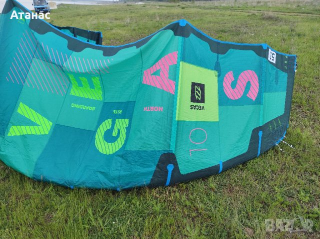 Кайт North Vegas 10m 2018, снимка 11 - Водни спортове - 41918010