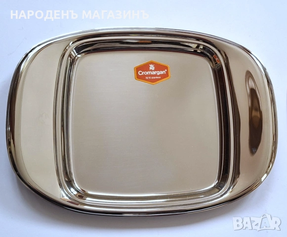 WMF – НОВО немско плато с капак за съхранение на масло сирене кашкавал плодове зеленчуци сервиз , снимка 9 - Други ценни предмети - 53274652